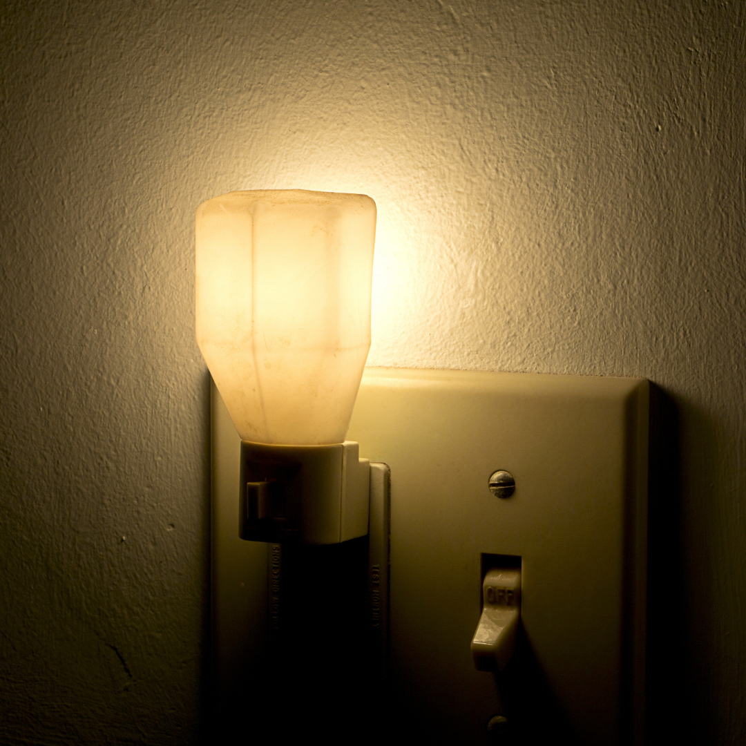 nightlights to improve safety at home