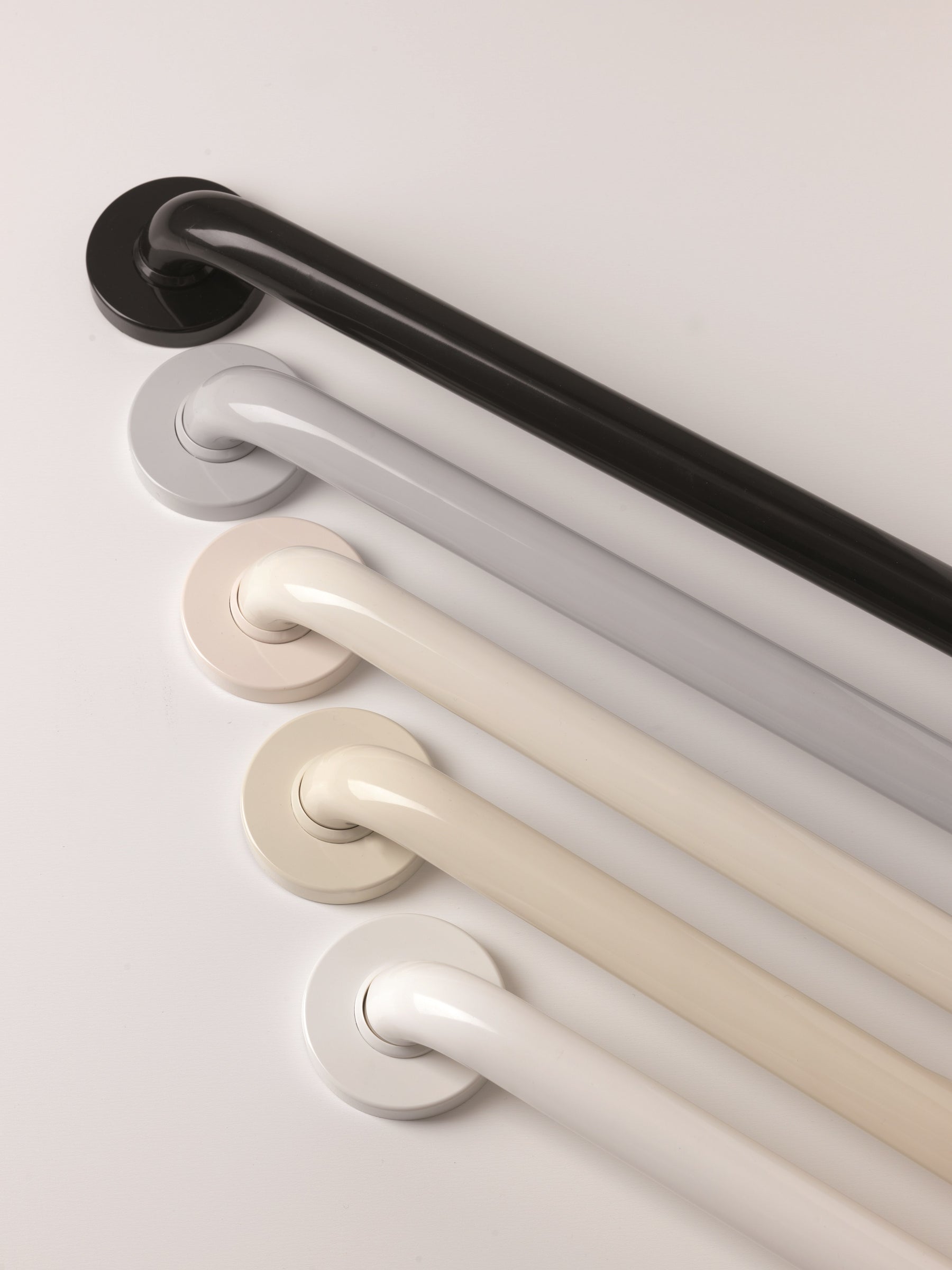 Straight Vinyl Coated, Anti-Microbial Grab Bar