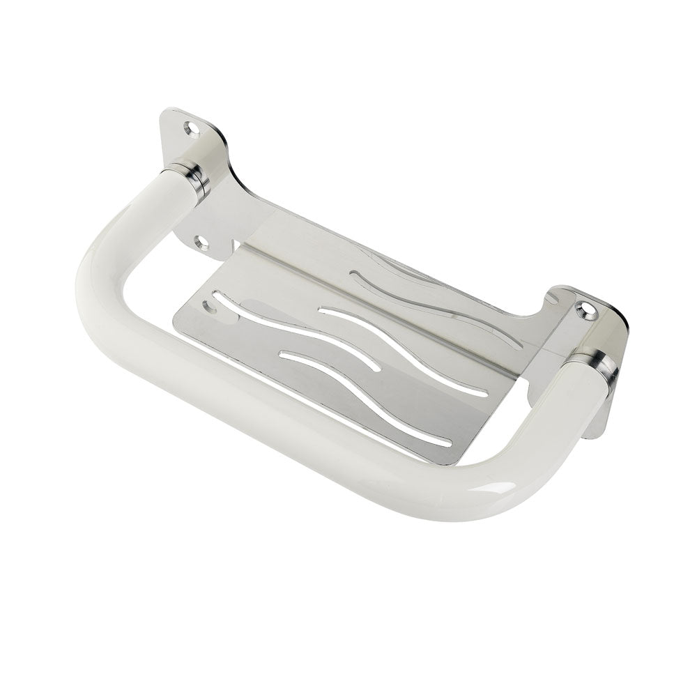 Straight Grab Bar with Stainless Steel Shelf