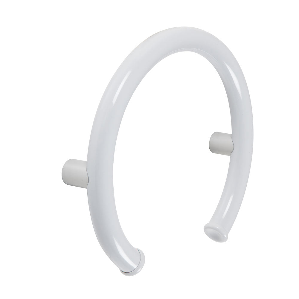 Rounded Grab Bar, Vinyl Coated