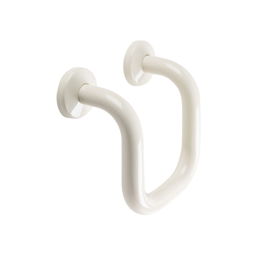 U-Shaped Grab Bar, Vinyl Coated