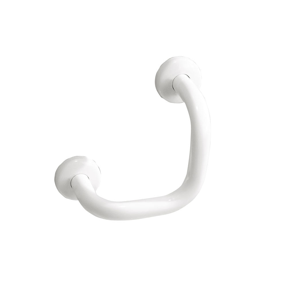 L-Shaped 7”x7” Grab Bar - Vinyl Coated