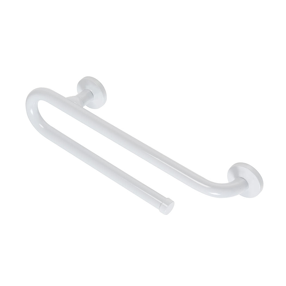 Combination Grab Bar and Towel Holder - Vinyl Coated