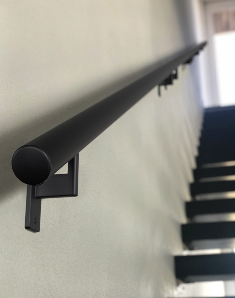 Wall Mounted Hand Railing (18" - 20 ft.)