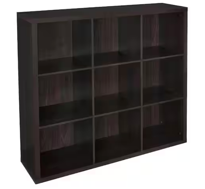 9-Cube Storage Shelf Organizer Bookshelf