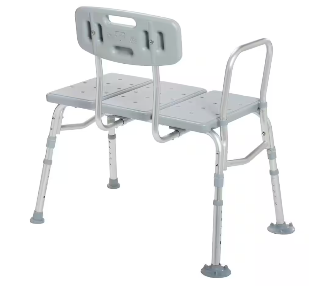 Transfer Tub Bench with Height Adjustable Legs