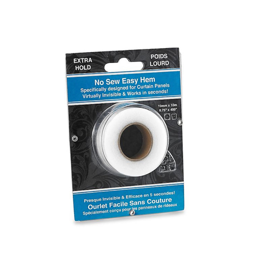 Extra Hold Curtain Hemming Tape