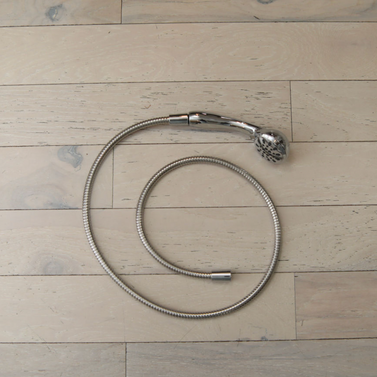 Chrome Shower Hose with Ridged Surface (60 Inches)