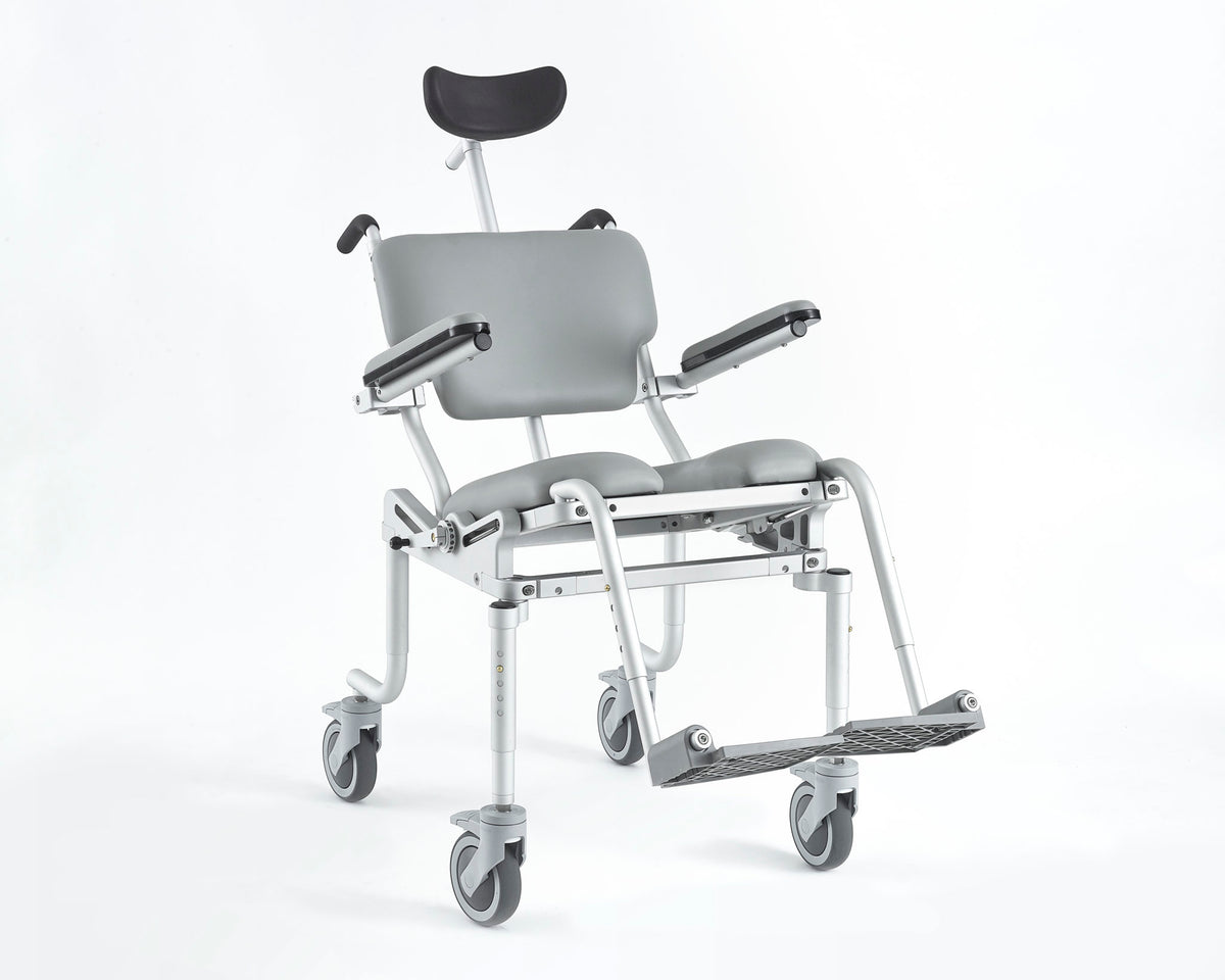 Wheeled Shower and Commode Chair