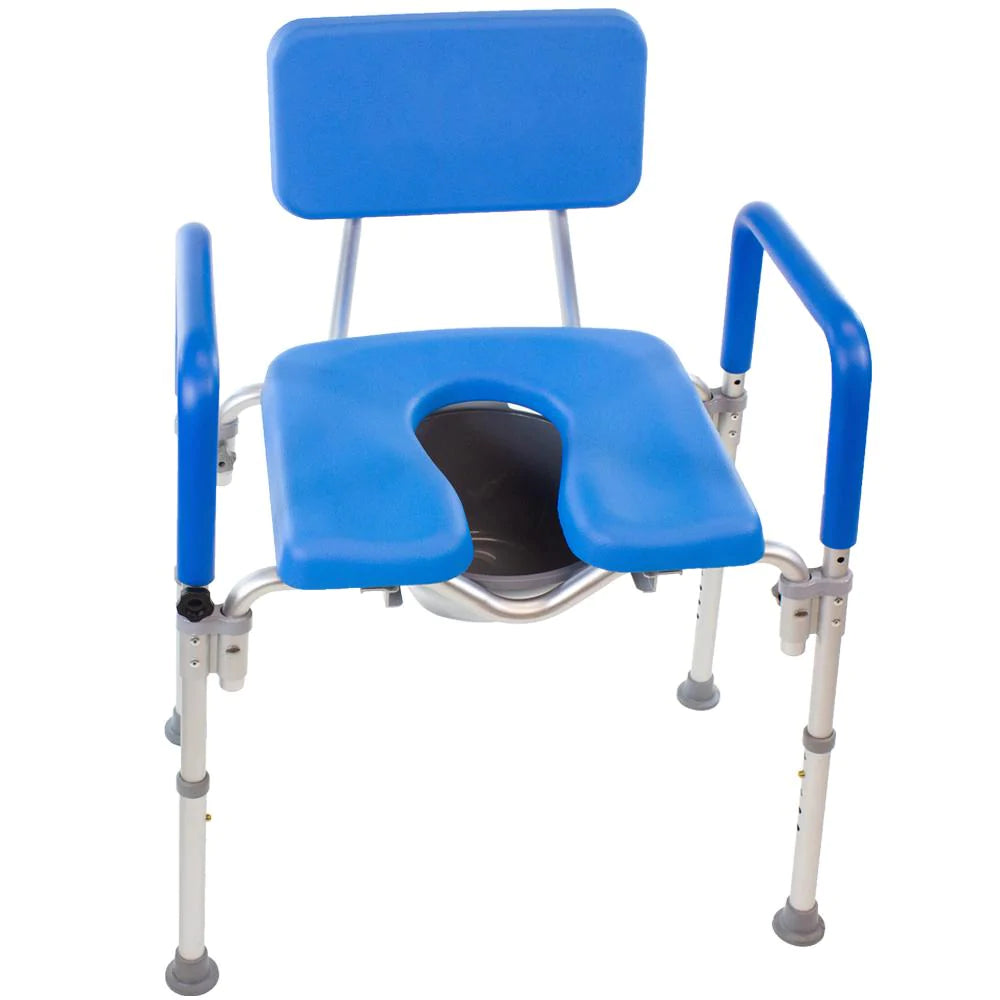 Bariatric Commode with Padded Seats