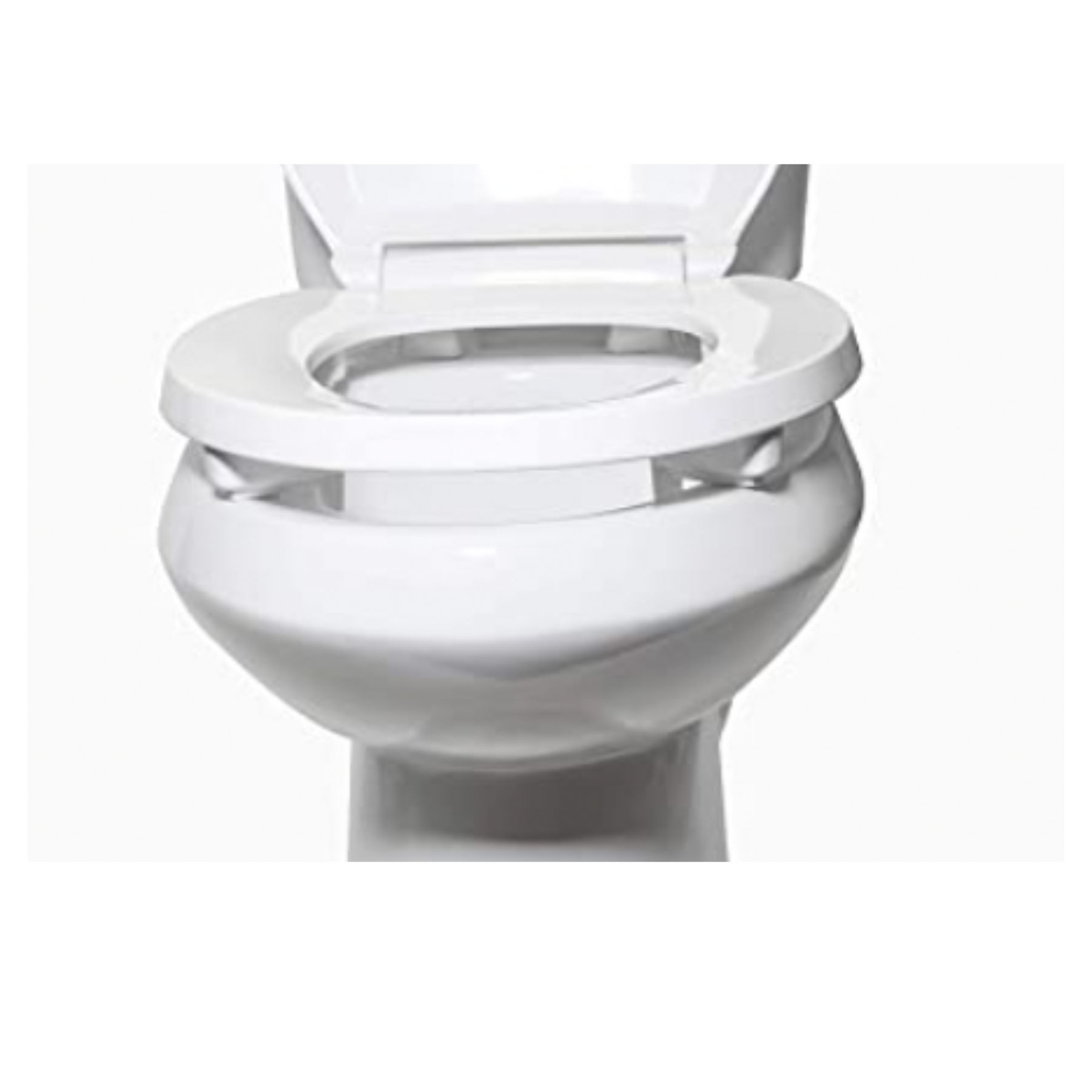 Comfortable Raised Toilet Seat - Elongated 2"