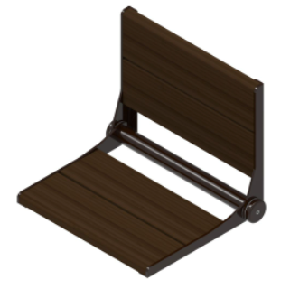 Luxury SerenaSeat Pro Medium Folding Shower Bench (18")