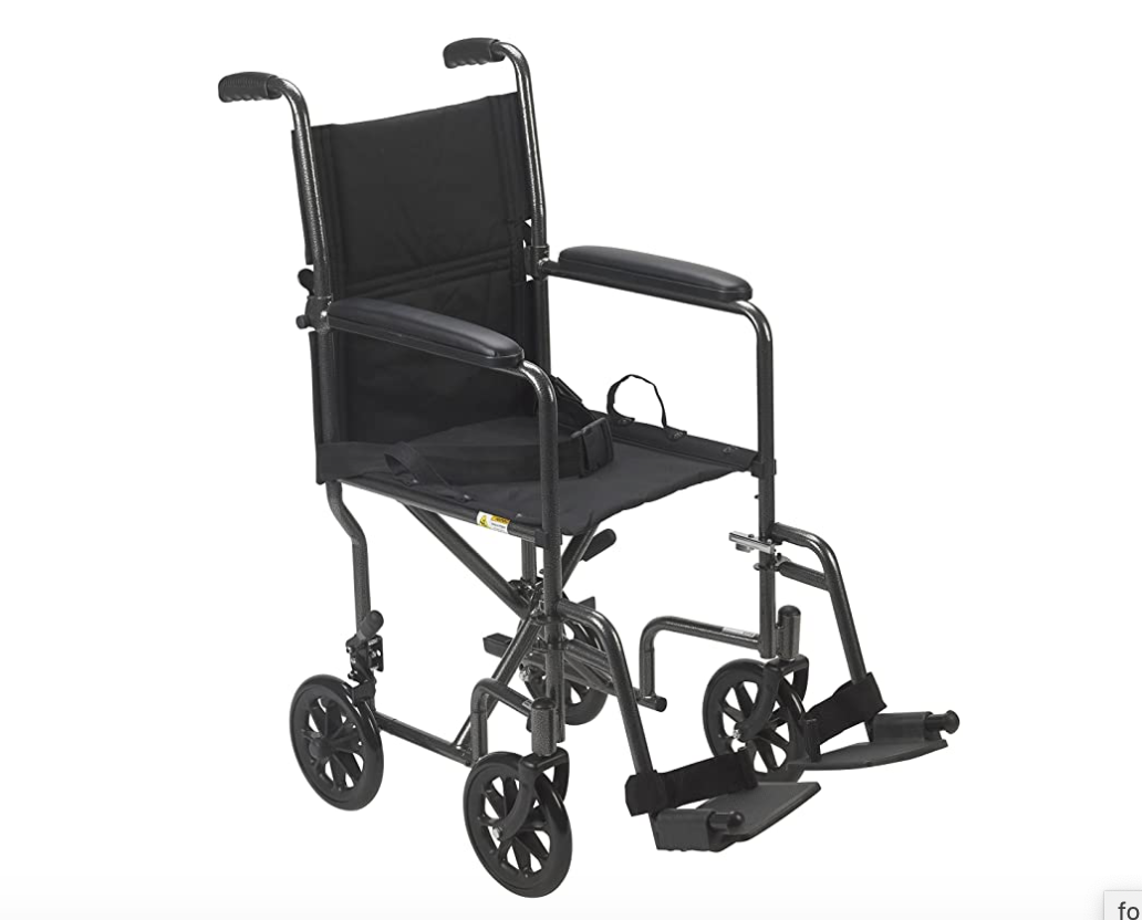 Lightweight Wheelchair (250 lb Capacity)
