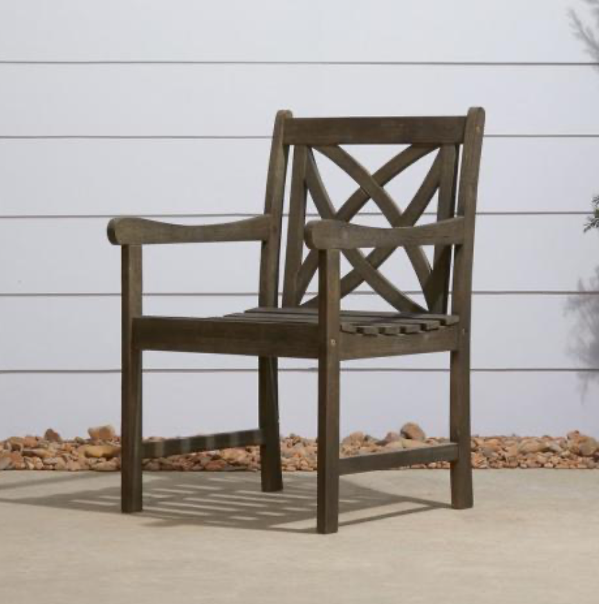 Outdoor Chair With Armrests