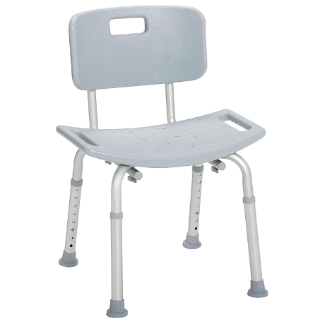 Shower Chair with Back Without Armrests