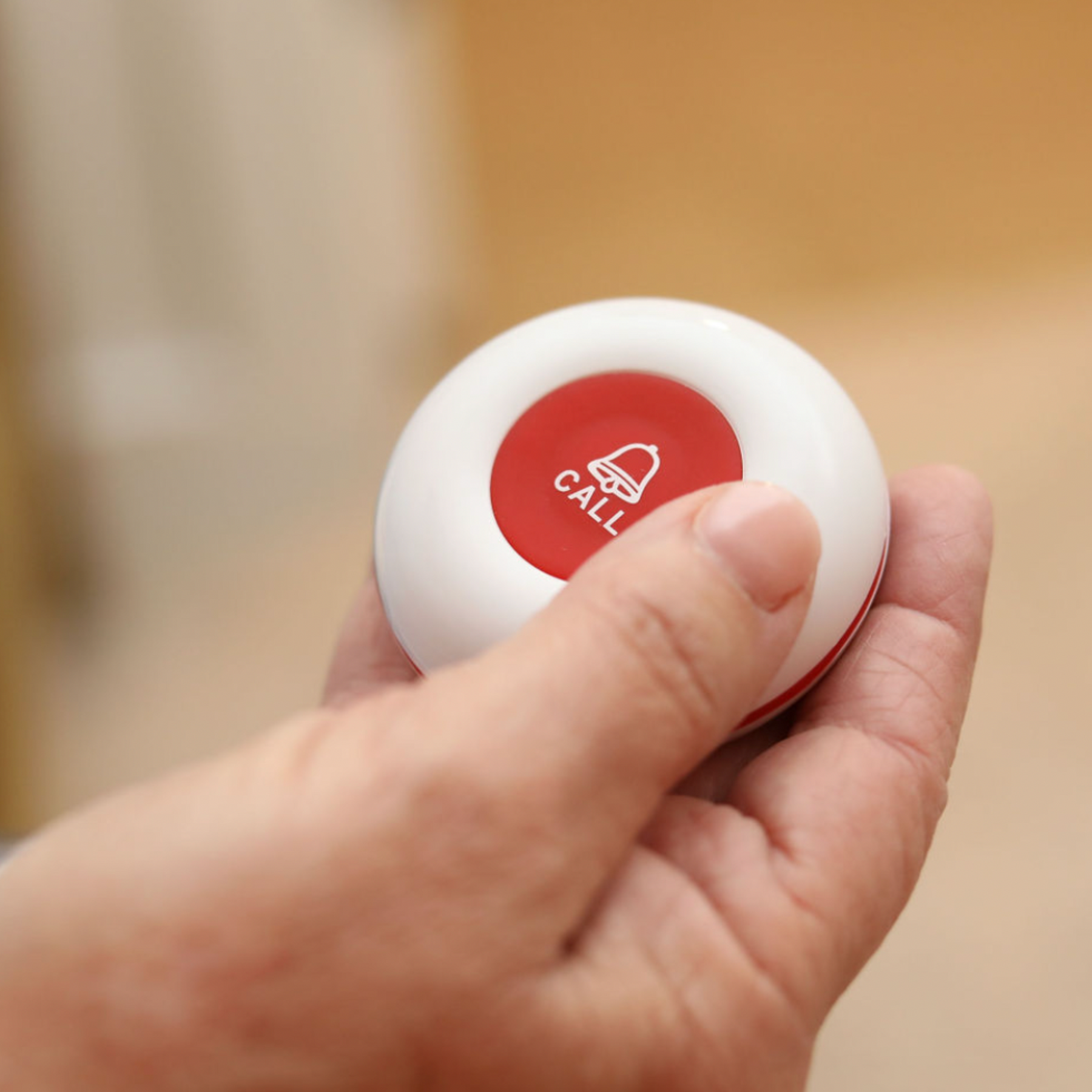 Waterproof and Wireless Caregiver Call Button