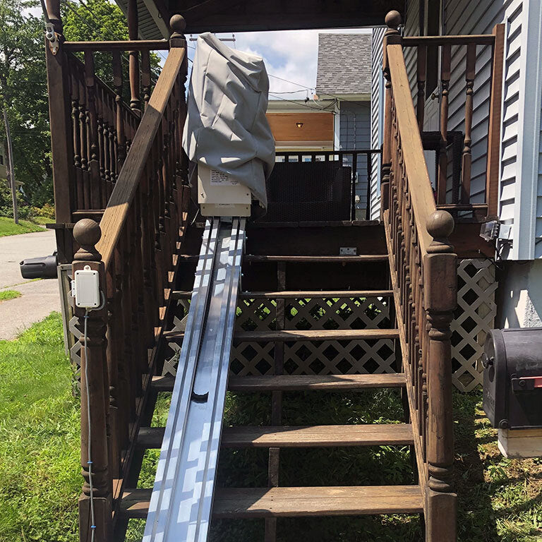 Durable Straight Outdoor Stair Lift
